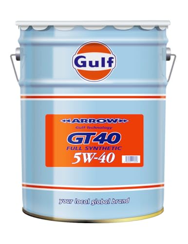 Amazon | ガルフ(Gulf) エンジンオイル ARROW GT40 5W-40 Full